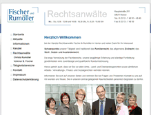 Tablet Screenshot of fischer-rumoeller.de